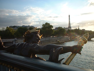 Seine from Alexandre III Bridge