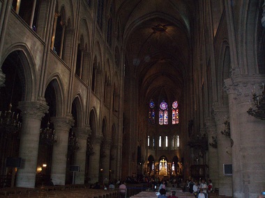 Interior of Notre Dame