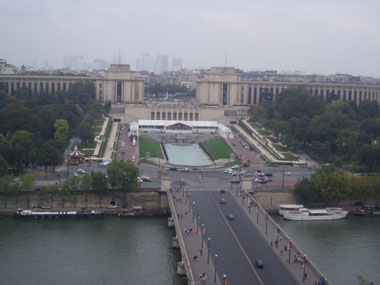 Trocadero desde la Torre Eiffel
