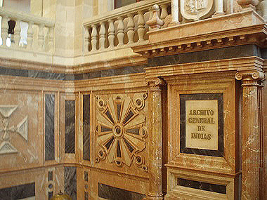 Staircase in Archive of the Indies