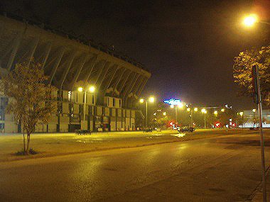 Stadium Benito Villamarin by night