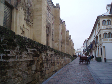 Lateral de la Mezquita de Córdoba