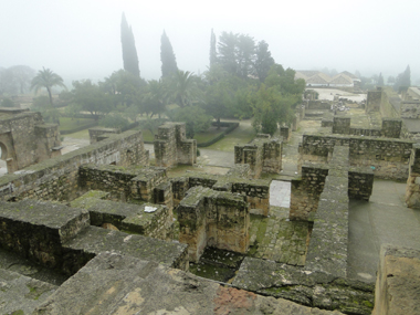 Mist in Medina Azahara