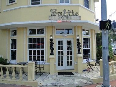 Baltic Hotel entrance