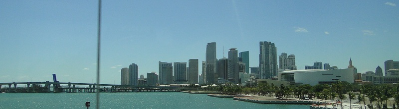 Vistas de la ciudad de Miami