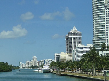 Vistas de la ciudad de Miami
