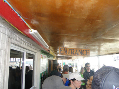 Immigration pier in San Pedro