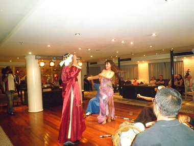 Danzas nubias en crucero
