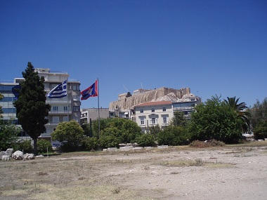 Acropolis from Temple of Zeus