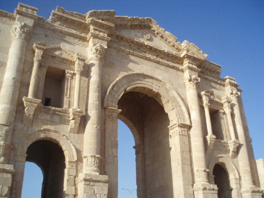 Arco de Adriano en Jerash