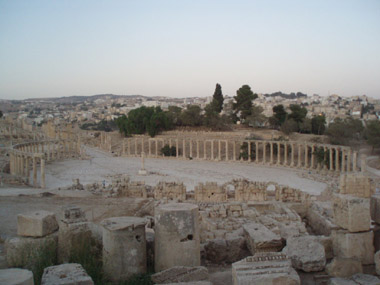 Cardo en Jerash