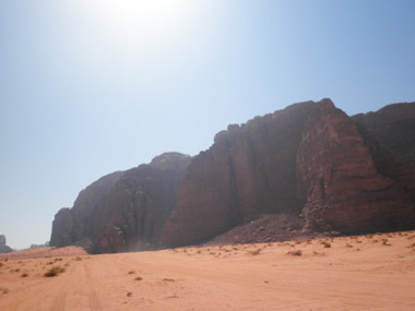 Por el Wadi Rum