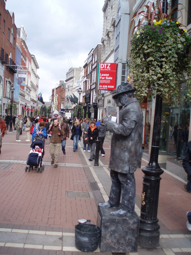 James Joyce en Grafton Street