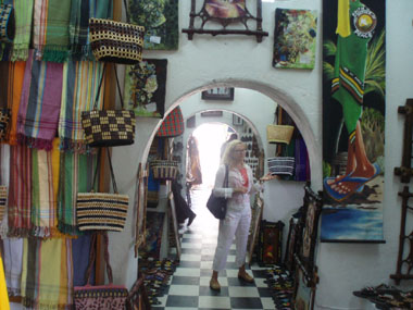 Gift shop in Fort Jesus