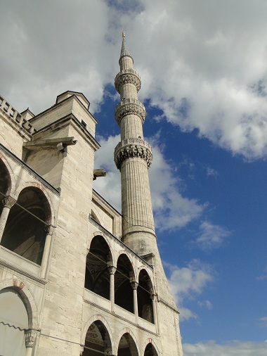 Minarete de la Mezquita Azul