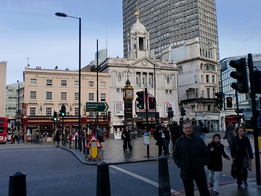 London from Victoria Station