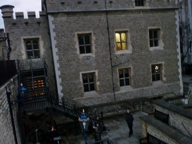 Tower of London at dusk