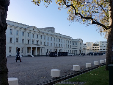 Getting ready for the changing of the guard