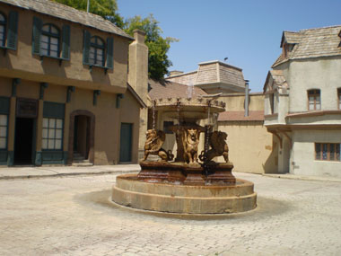 Dracula streets in Universal Studios