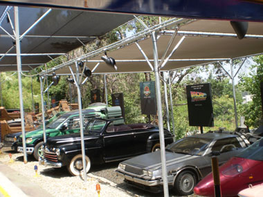 Movie cars in Universal Studios