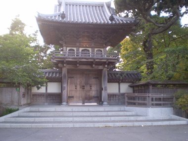 Entrada jardín japonés