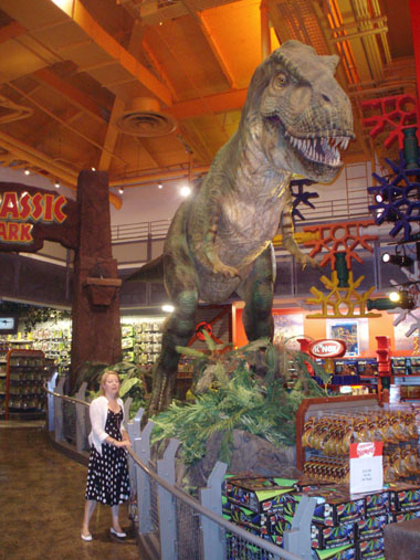 Tiranosaurio en ToysRus