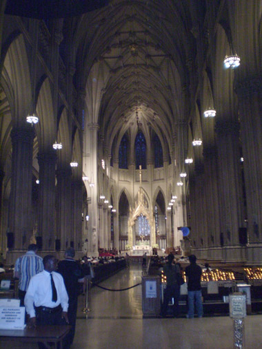 Interior de St. Patrick's