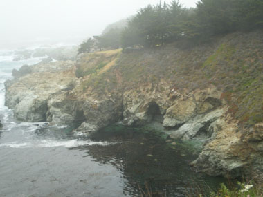 Cliffs in Big Sur