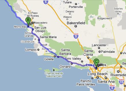 Ruta Big Sur Santa Monica