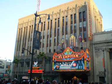 Cine en el Paseo de la Fama